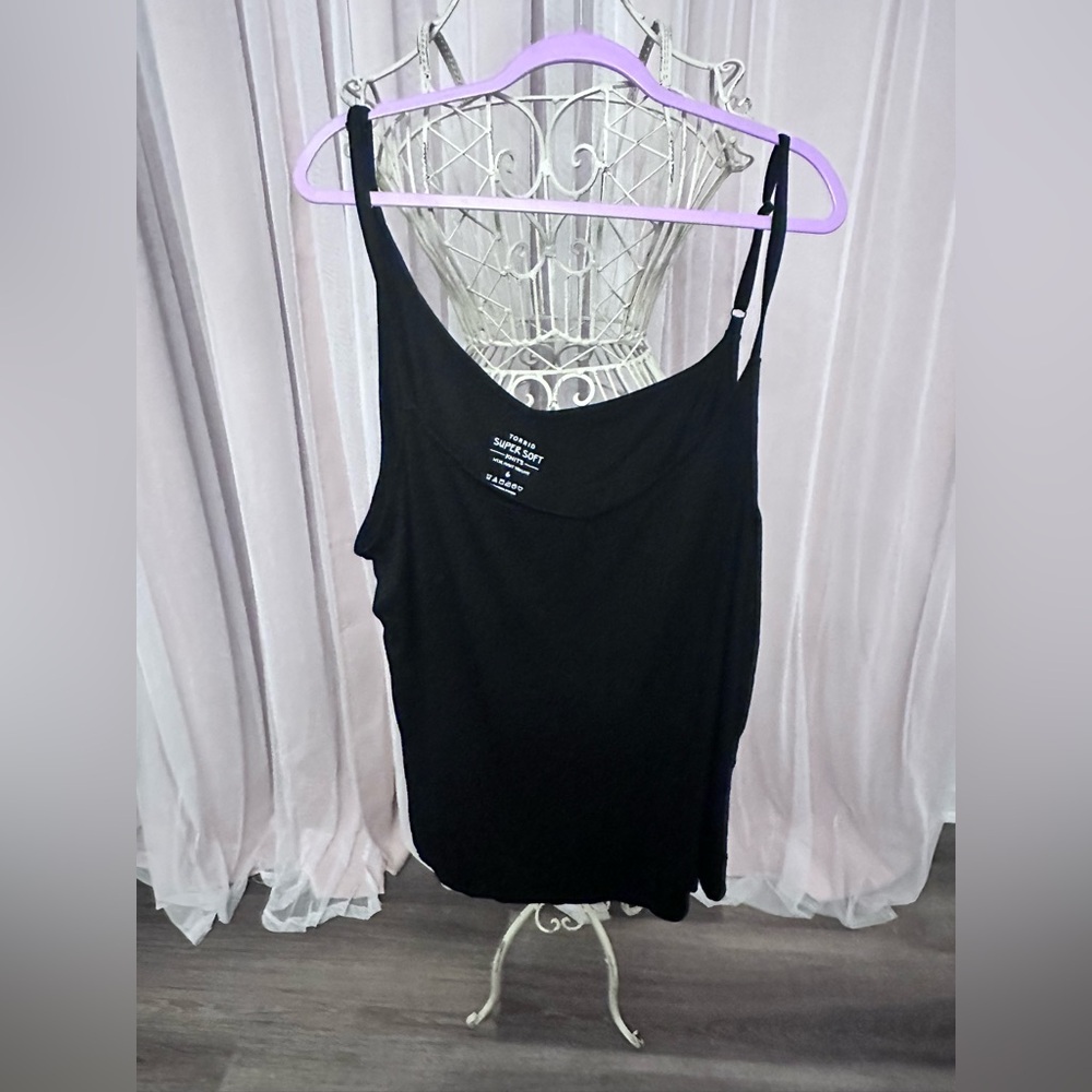 Torrid Black Super Soft Tank Top